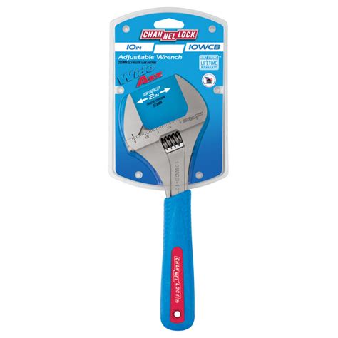 10 inch chanel bolt|Channellock 10 in. Adjustable Wrench 10WCB .